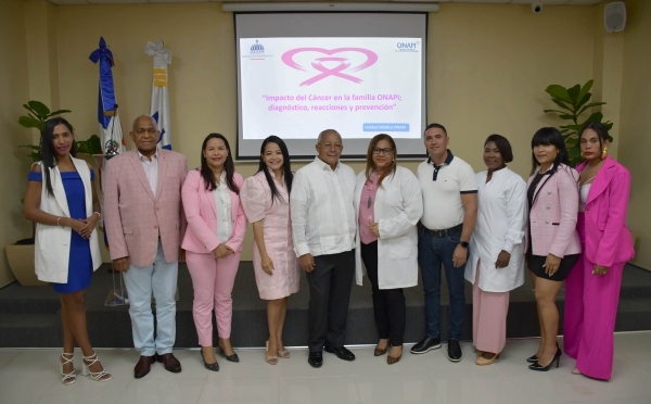 ONAPI realiza conferencia para sensibilizar sobre el impacto del cáncer en los colaboradores de la entidad
